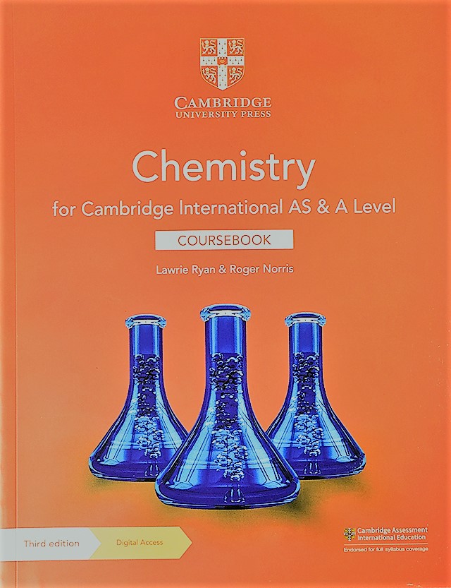 Cambridge International As A Level Chemistry Coursebook With Digital
